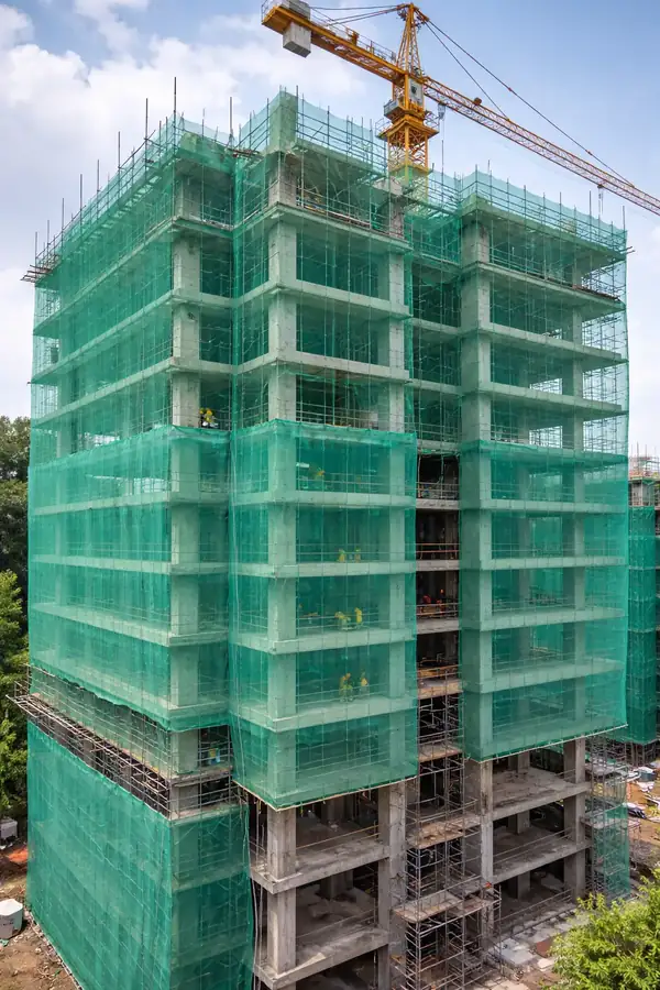 Heavy-duty industrial construction safety nets - Swathi Safety Nets