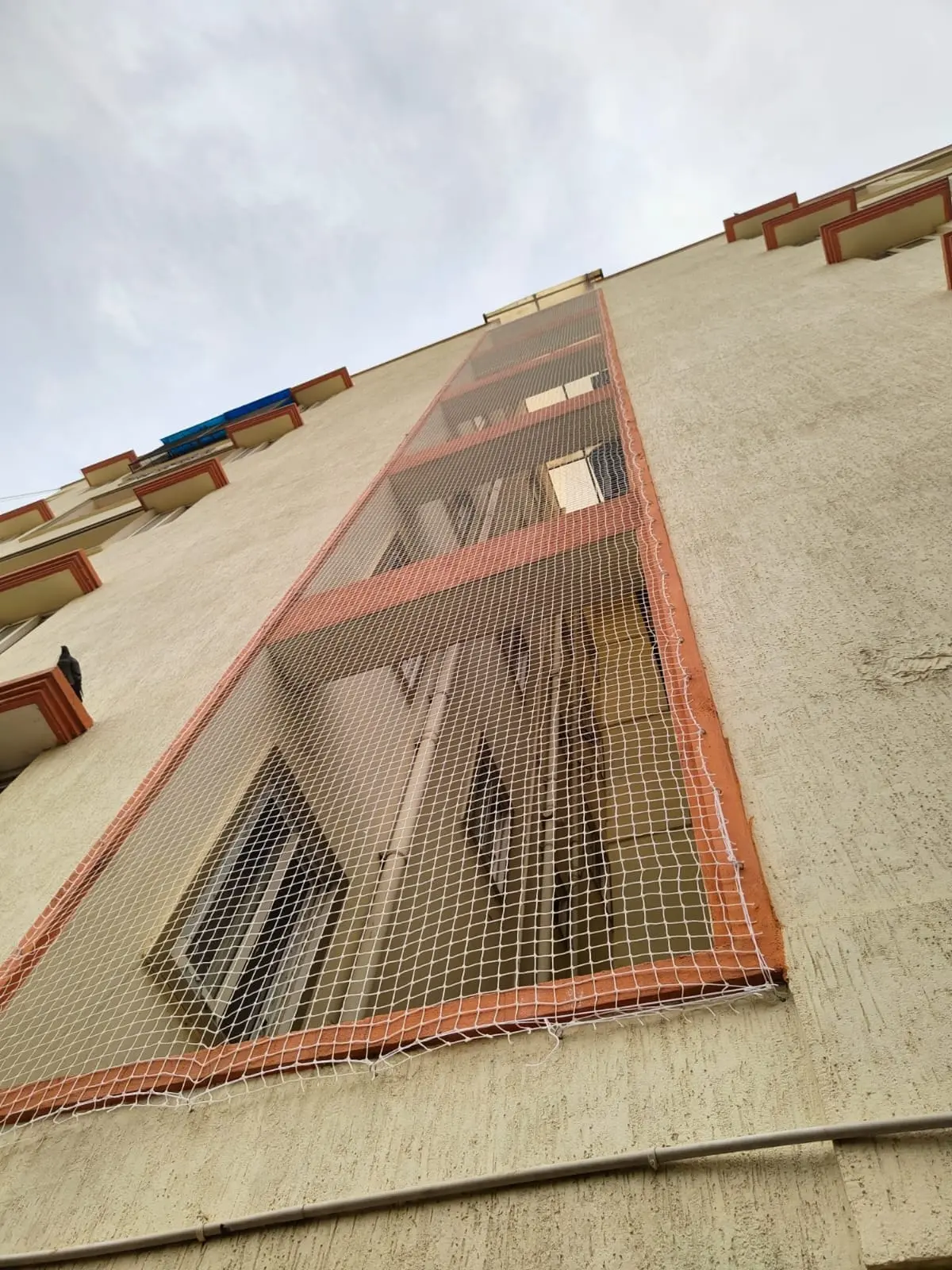 Duct area safety net Bangalore - Swathi Safety Nets